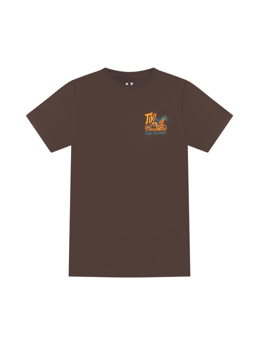 HOMEGROWN Tiki Trucker Tee | Organic Cotton | Made in USA| Time to Coast