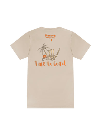 HOMEGROWN Shaka Palm Tee | Organic Cotton | Time to Coast