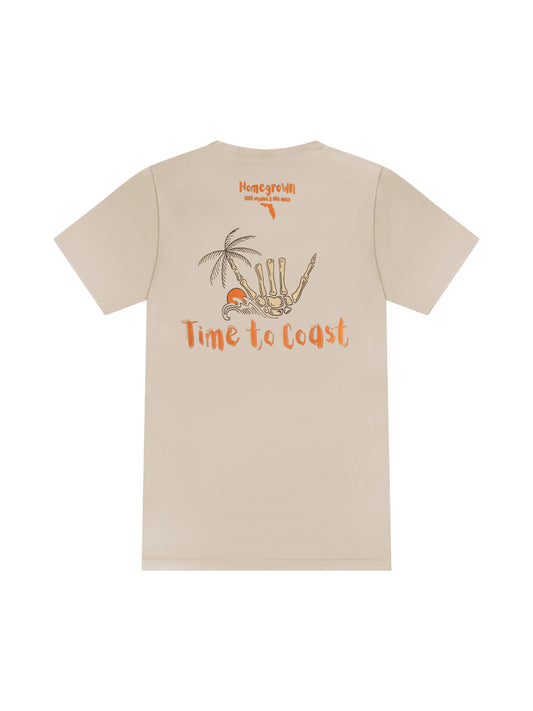 HOMEGROWN Shaka Palm Tee | Organic Cotton | Time to Coast