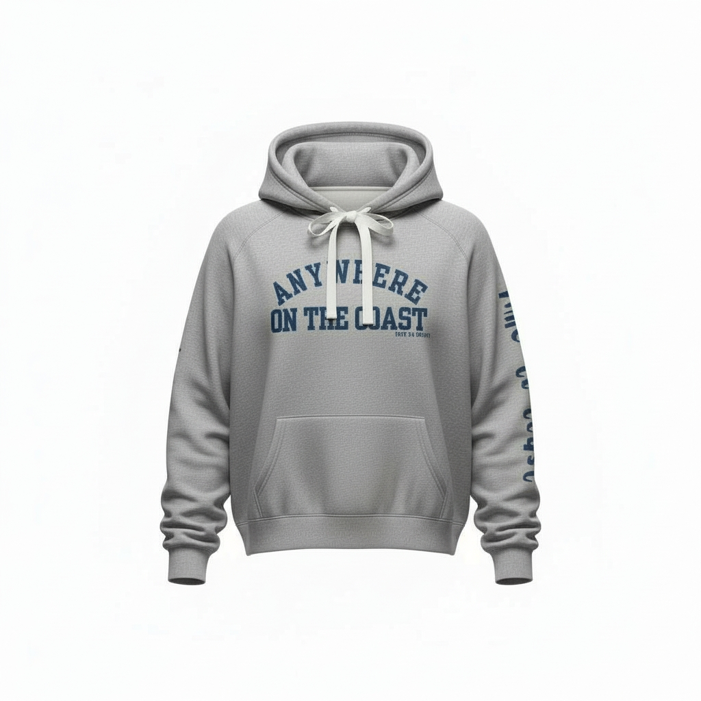 Florida Fleece Anywhere Coast Pullover Hoodie | Organic + Recycled | Time to Coast